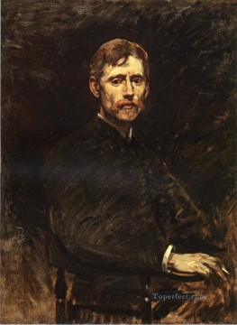 フランク・デュベネック Painting - エミール・カールソンの肖像 フランク・デュベネックの肖像
